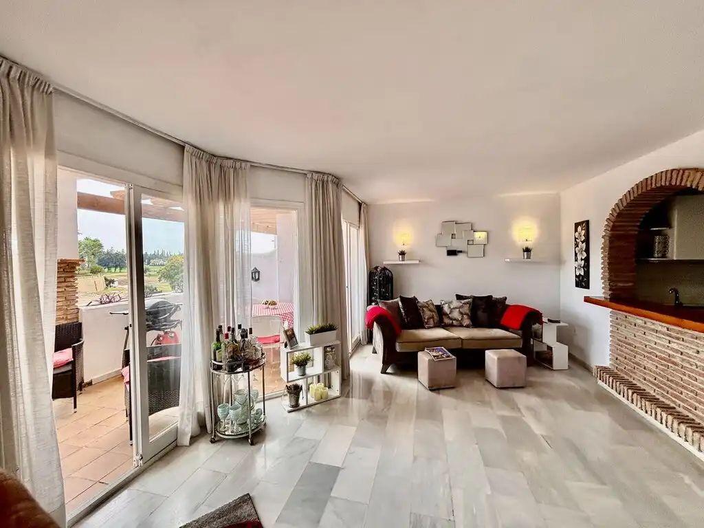 Living room of Attic for sale in Mijas  with Terrace, Storage room and Furnished