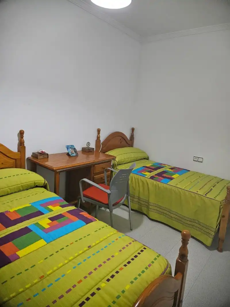 Schlafzimmer von Maisonette zum Verkauf in Casar de Cáceres mit Klimaanlage, Heizung und Privatgarten