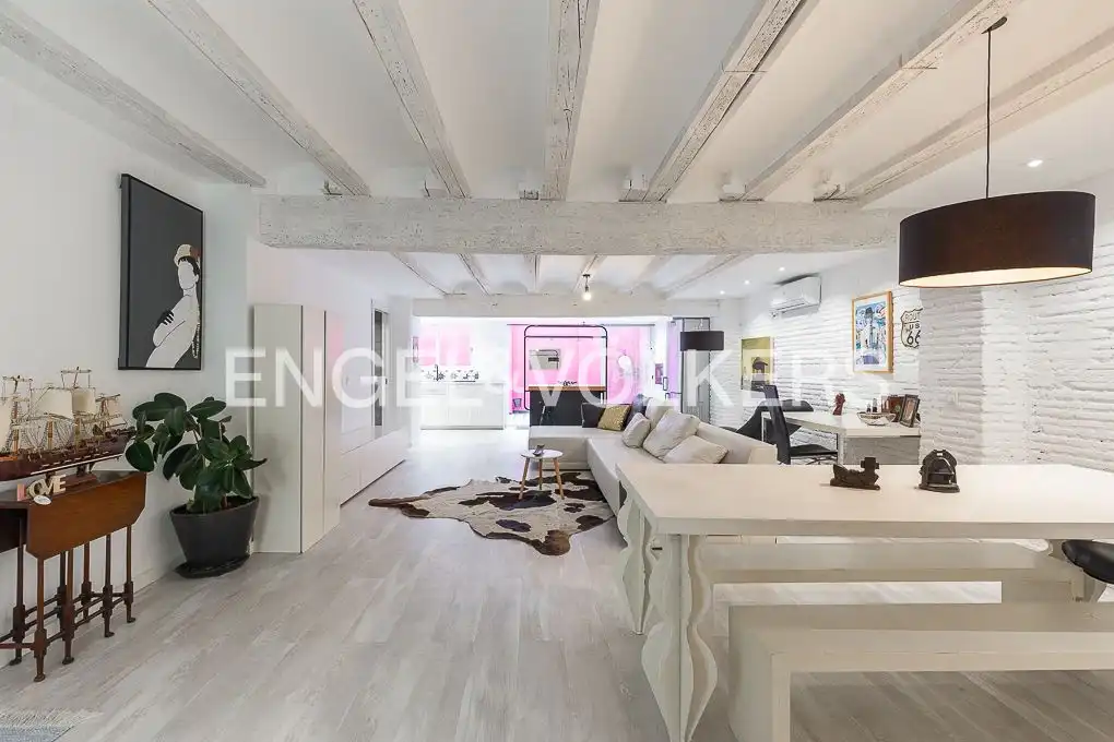 Sala de estar de Piso en venta en Valencia con Aire acondicionado, Calefacción y Terraza