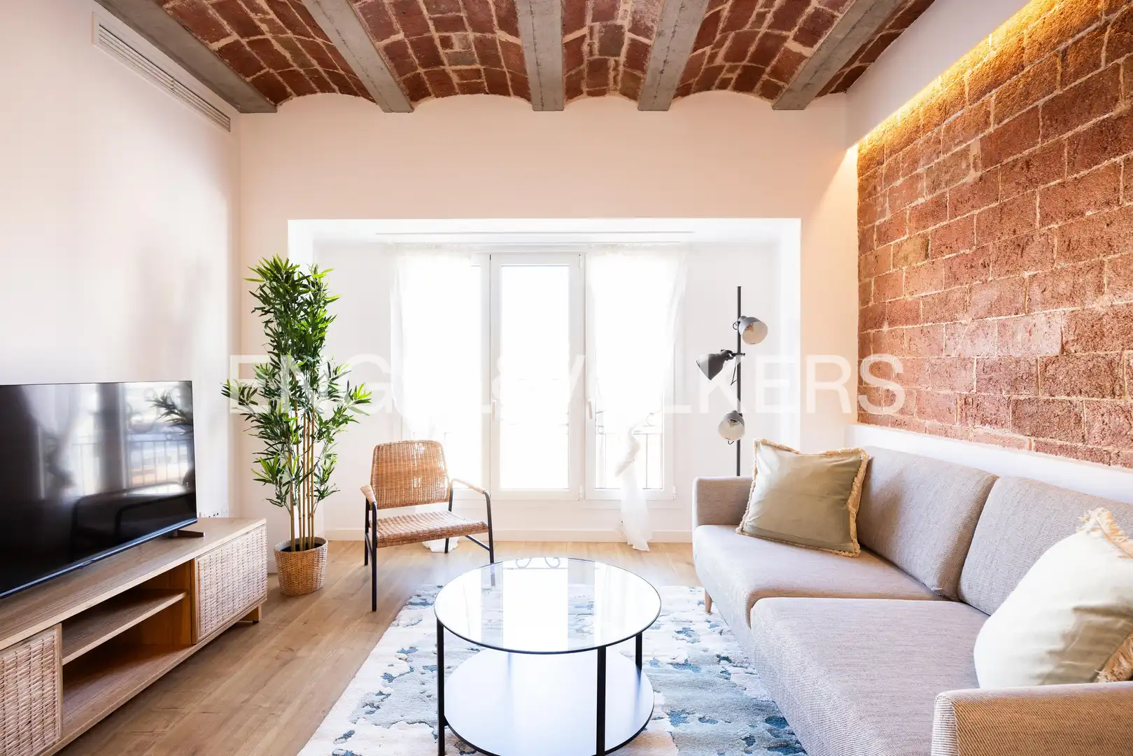 Sala de estar de Piso en venta en Sarrià - Sant Gervasi