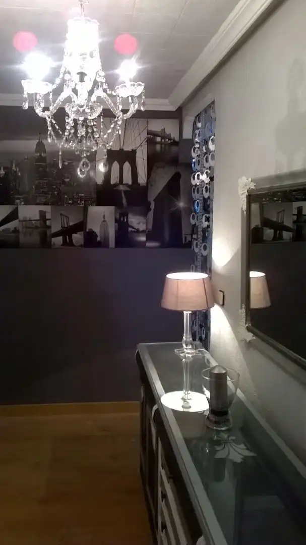 Schlafzimmer von Wohnung zur Miete in Salamanca mit Heizung, Parkett und Möbliert
