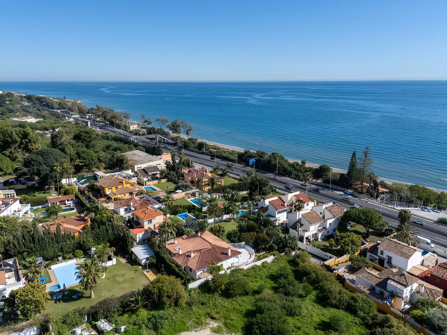Exterior view of Houses for sale in Marbella  with Air Conditioner, Private garden and Terrace