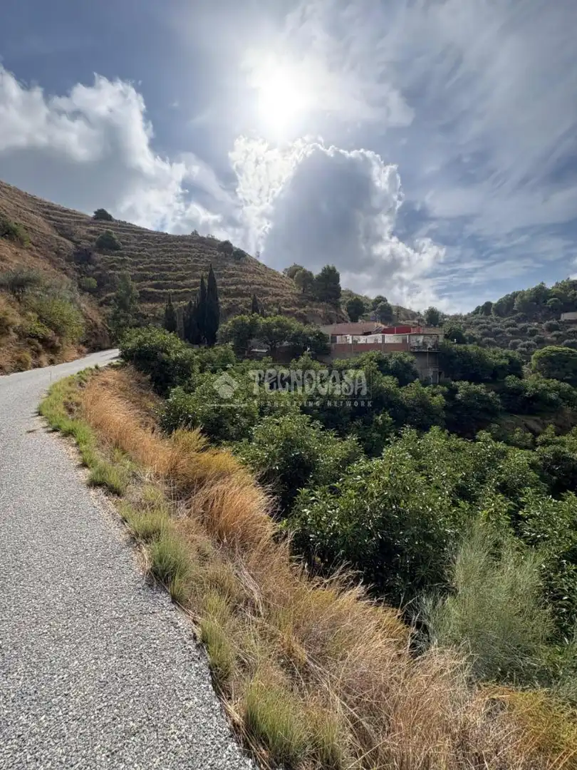 Exterior view of Flat for sale in Almuñécar  with Air Conditioner, Private garden and Swimming Pool