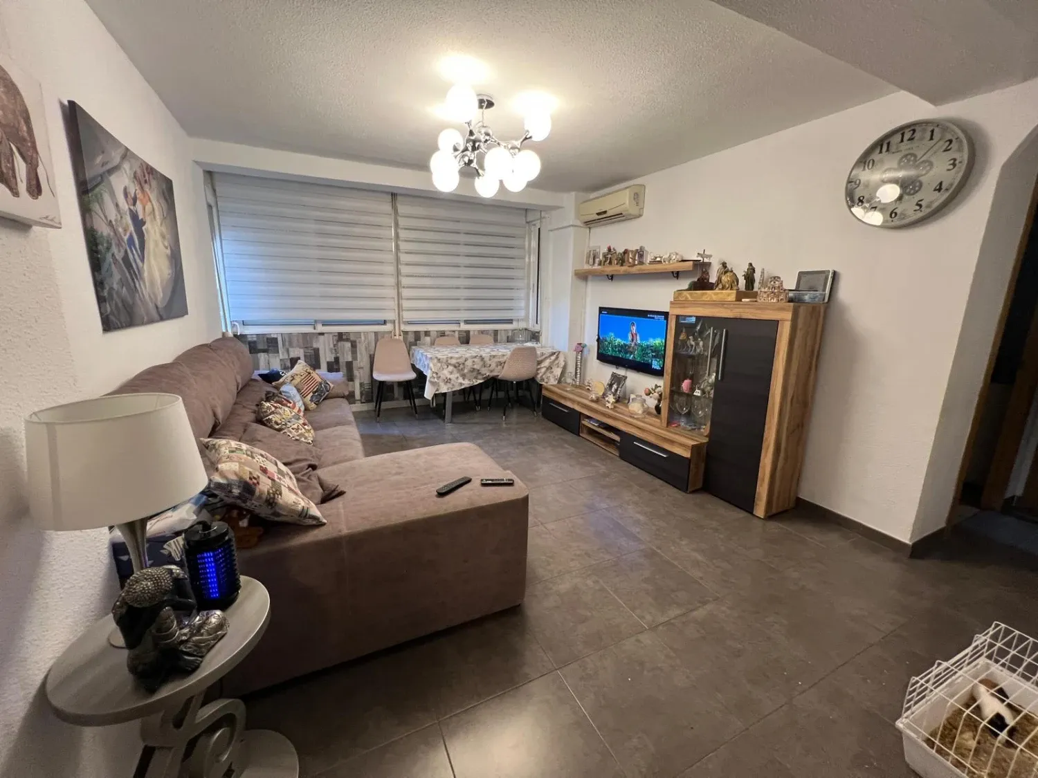 Living room of Flat for sale in  Murcia Capital  with Air Conditioner, Heating and Washing machine
