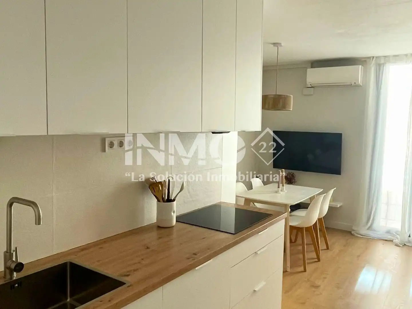 Cocina de Apartamento en venta en Eixample