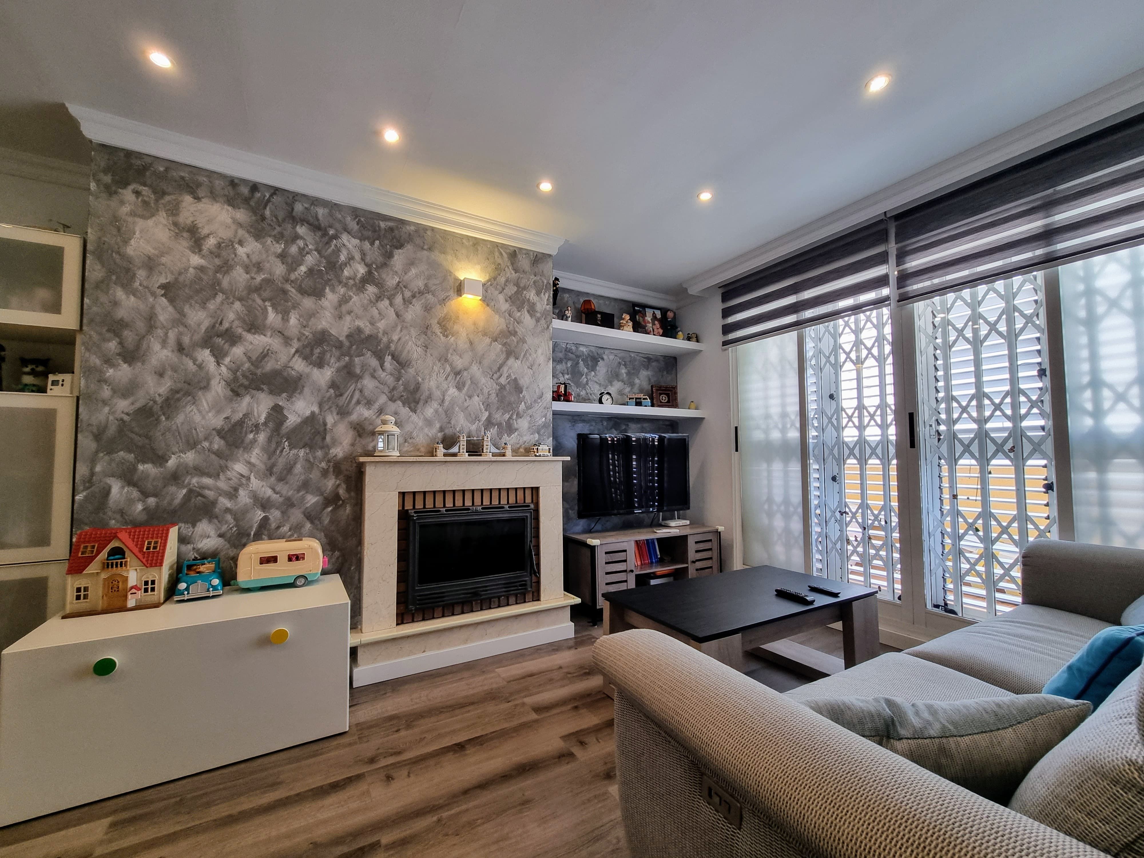 Living room of Single-family semi-detached for sale in Almàssera  with Air Conditioner, Heating and Terrace