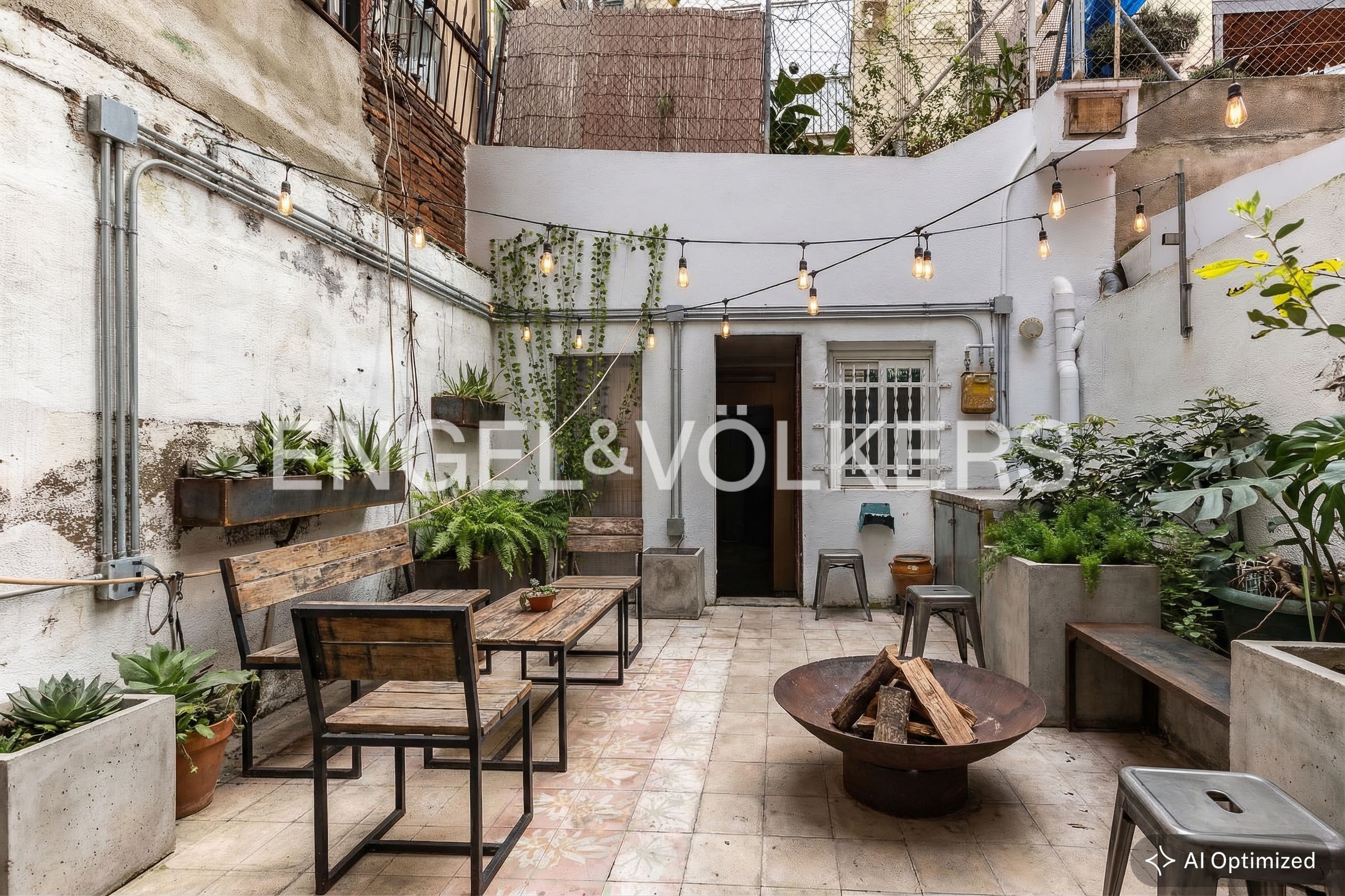 Terrace of Flat for sale in  Barcelona Capital  with Heating and Private garden