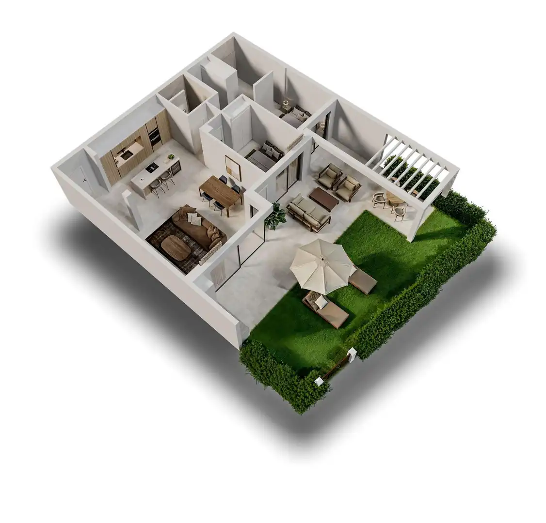 Apartament en venda en Pedreguer amb Calefacció, Jardí privat i Terrassa