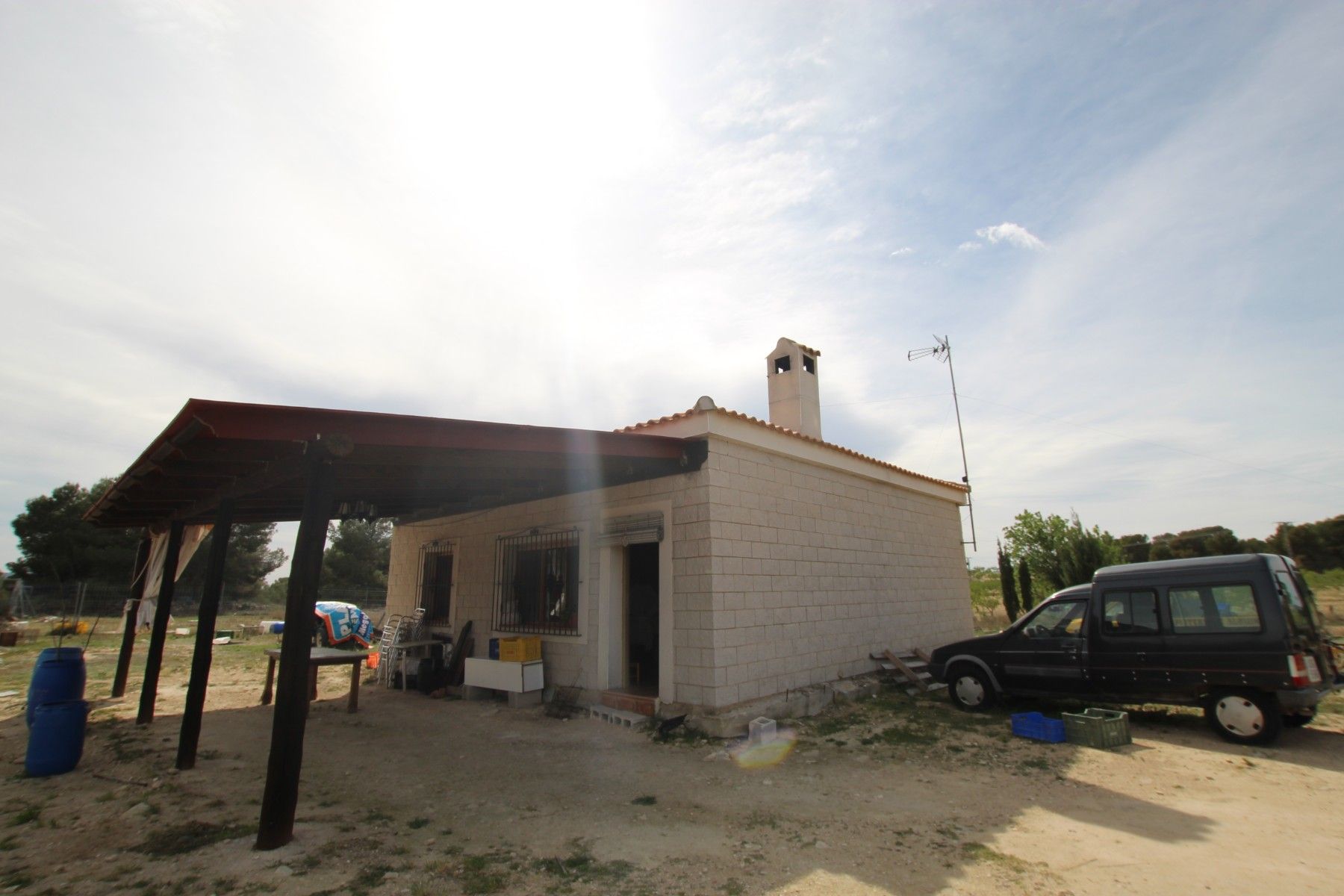 Vista exterior de Finca rústica en venda en Monóvar  / Monòver amb Traster i Internet