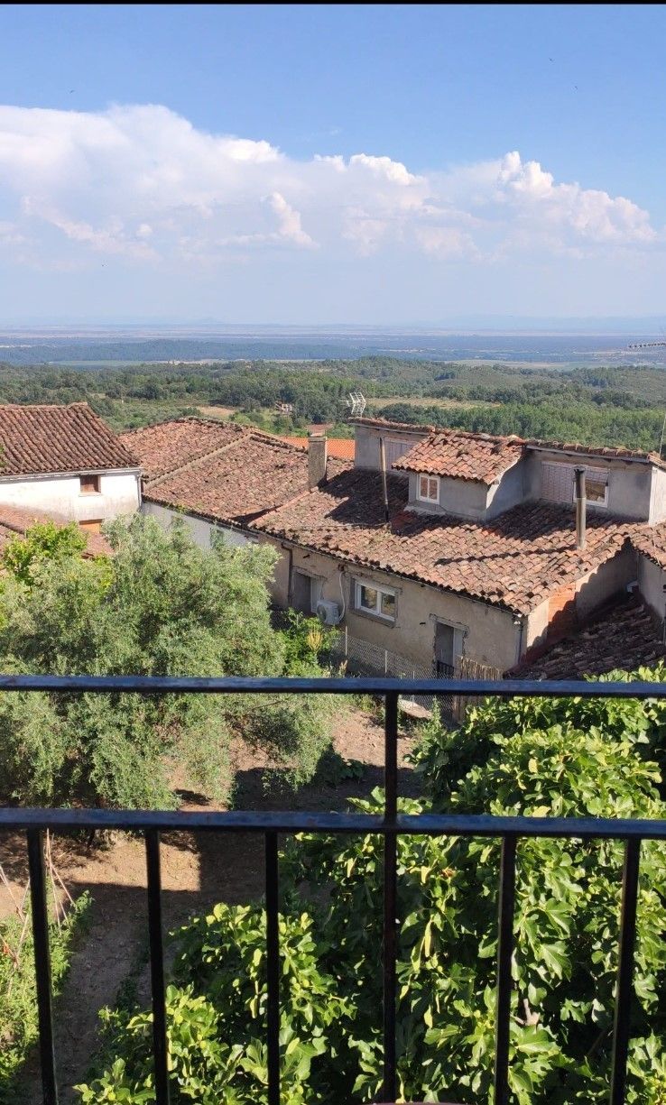 Vista exterior de Casa o chalet en venta en Villanueva de la Vera con Aire acondicionado, Calefacción y Jardín privado