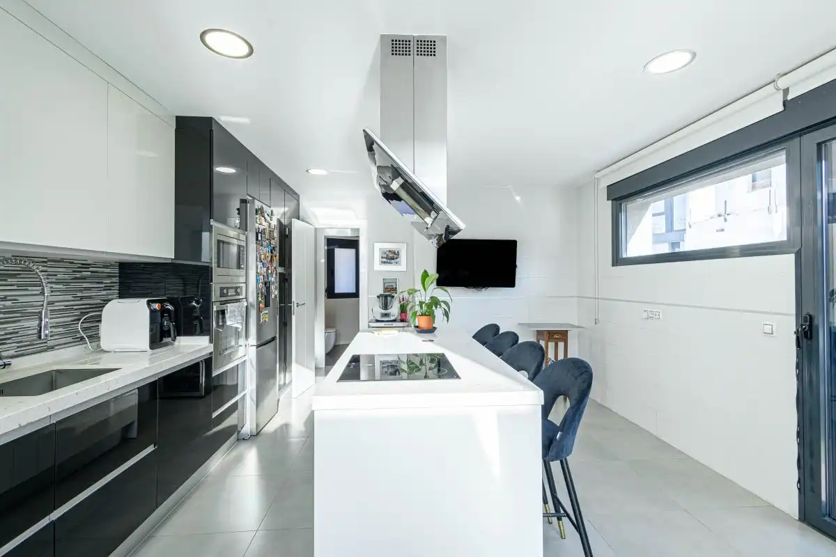Kitchen of Houses for sale in Torrejón de Ardoz  with Heating, Private garden and Terrace