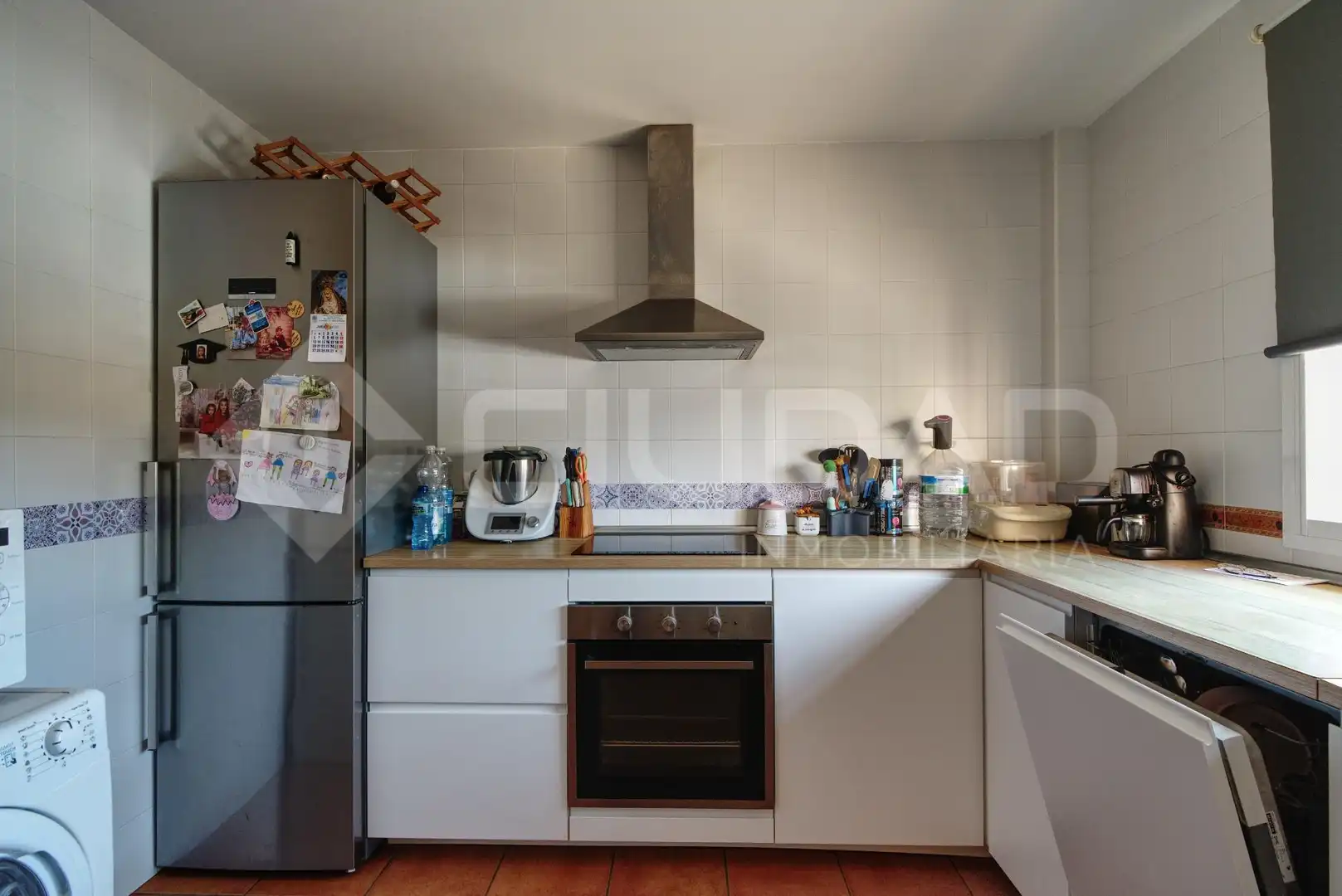 Cocina de Casa adosada en venta en Sanlúcar de Barrameda con Jardín privado, Terraza y Piscina comunitaria