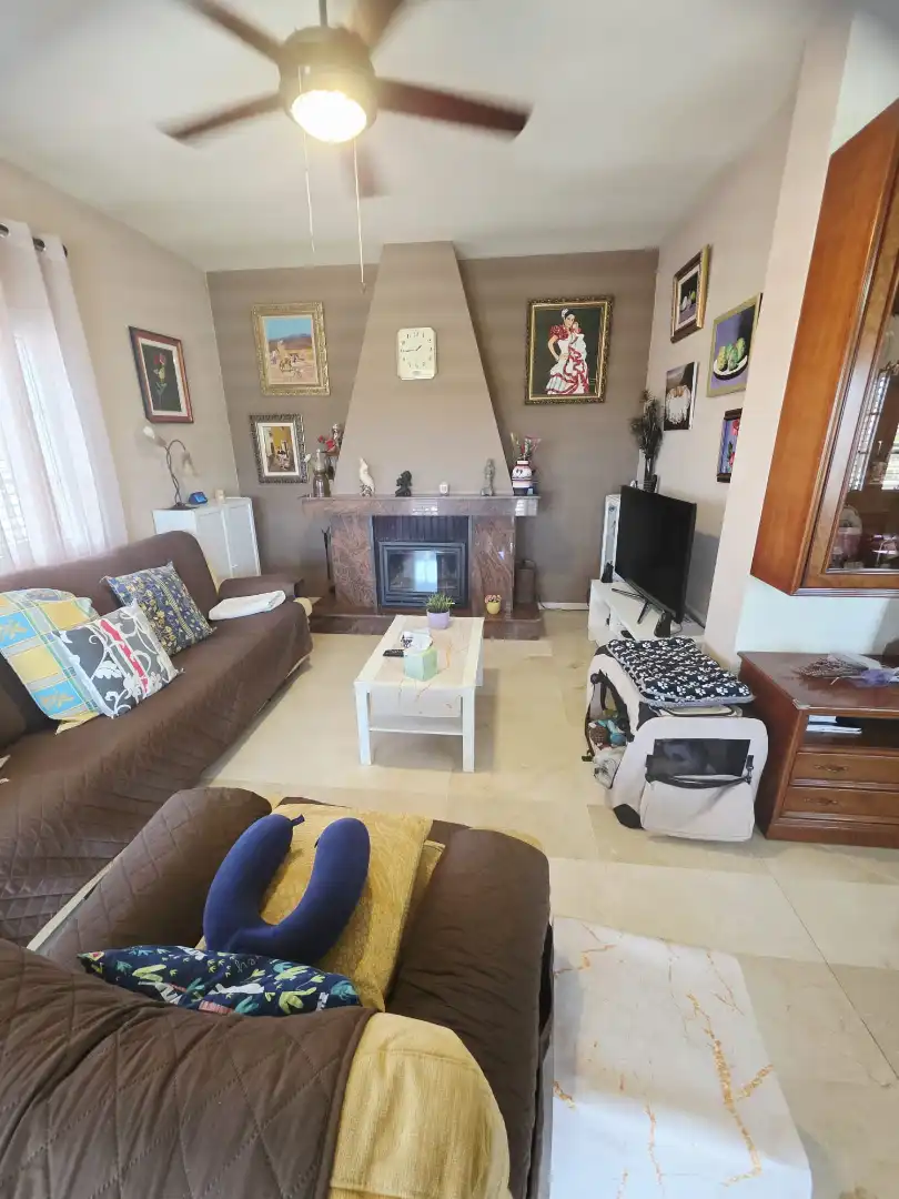 Wohnzimmer von Haus oder Chalet zum Verkauf in Castellbisbal mit Klimaanlage, Privatgarten und Terrasse