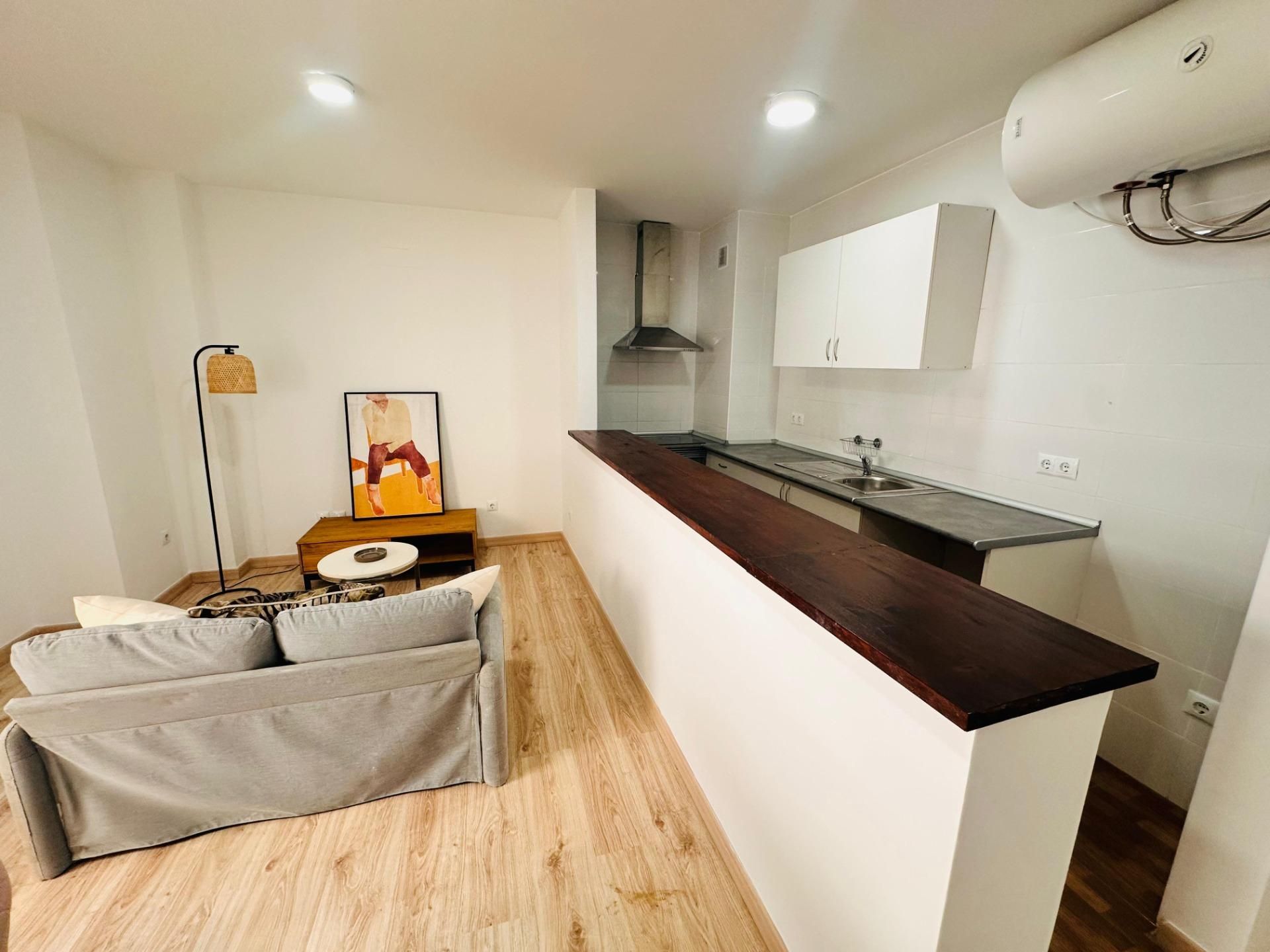 Cocina de Apartamento en venta en Málaga Capital con Parquet