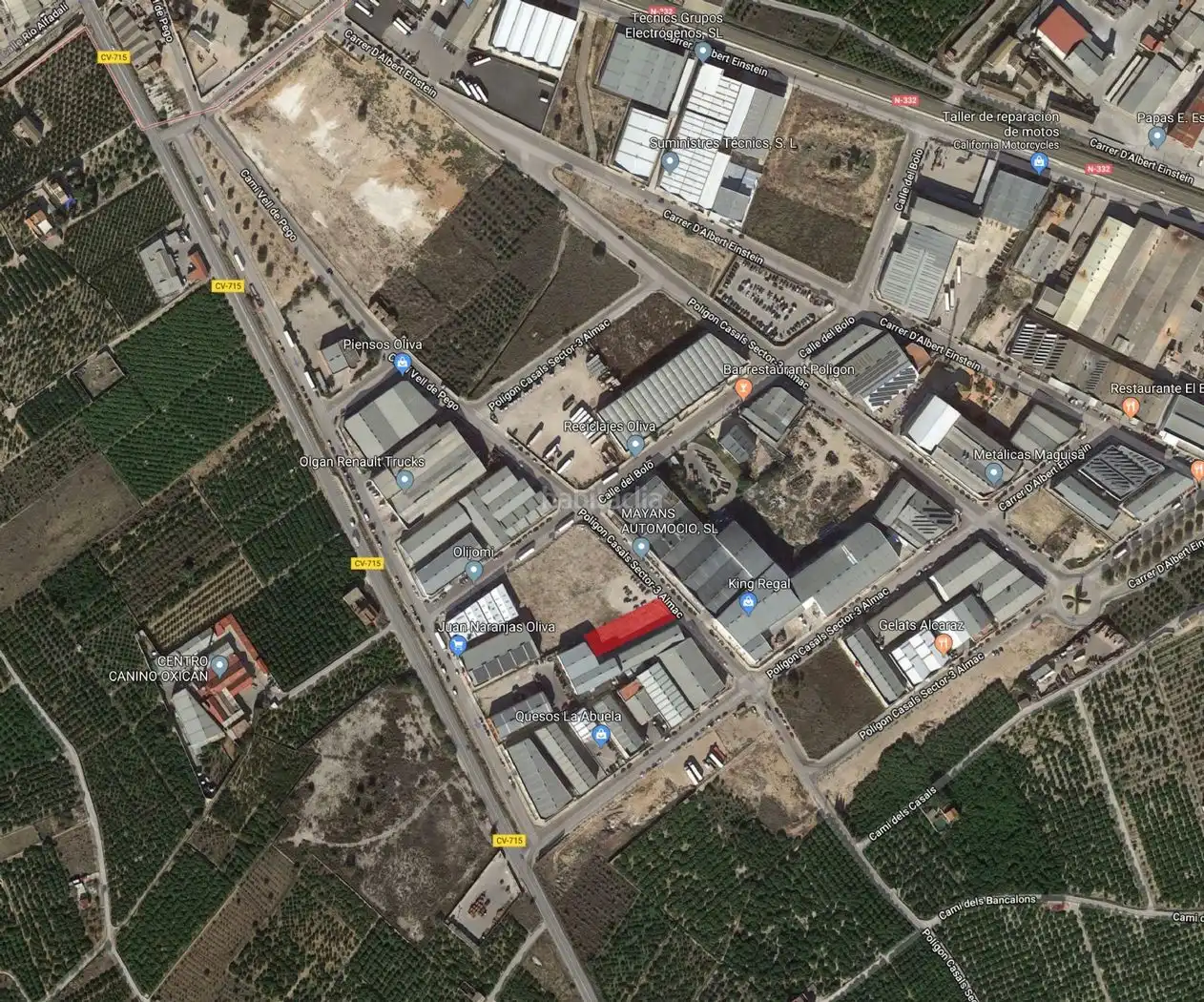 Terreny industrial de lloguer a Carrer del Brosquil 14, imagen 3