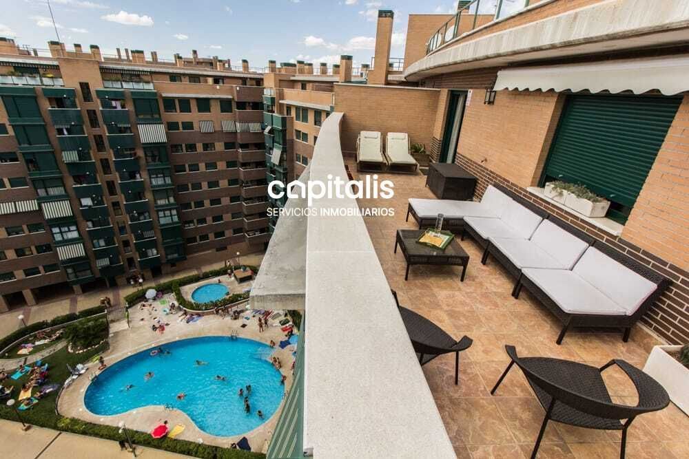 Terrassa de Àtic de lloguer en  Madrid Capital amb Aire condicionat, Calefacció i Terrassa