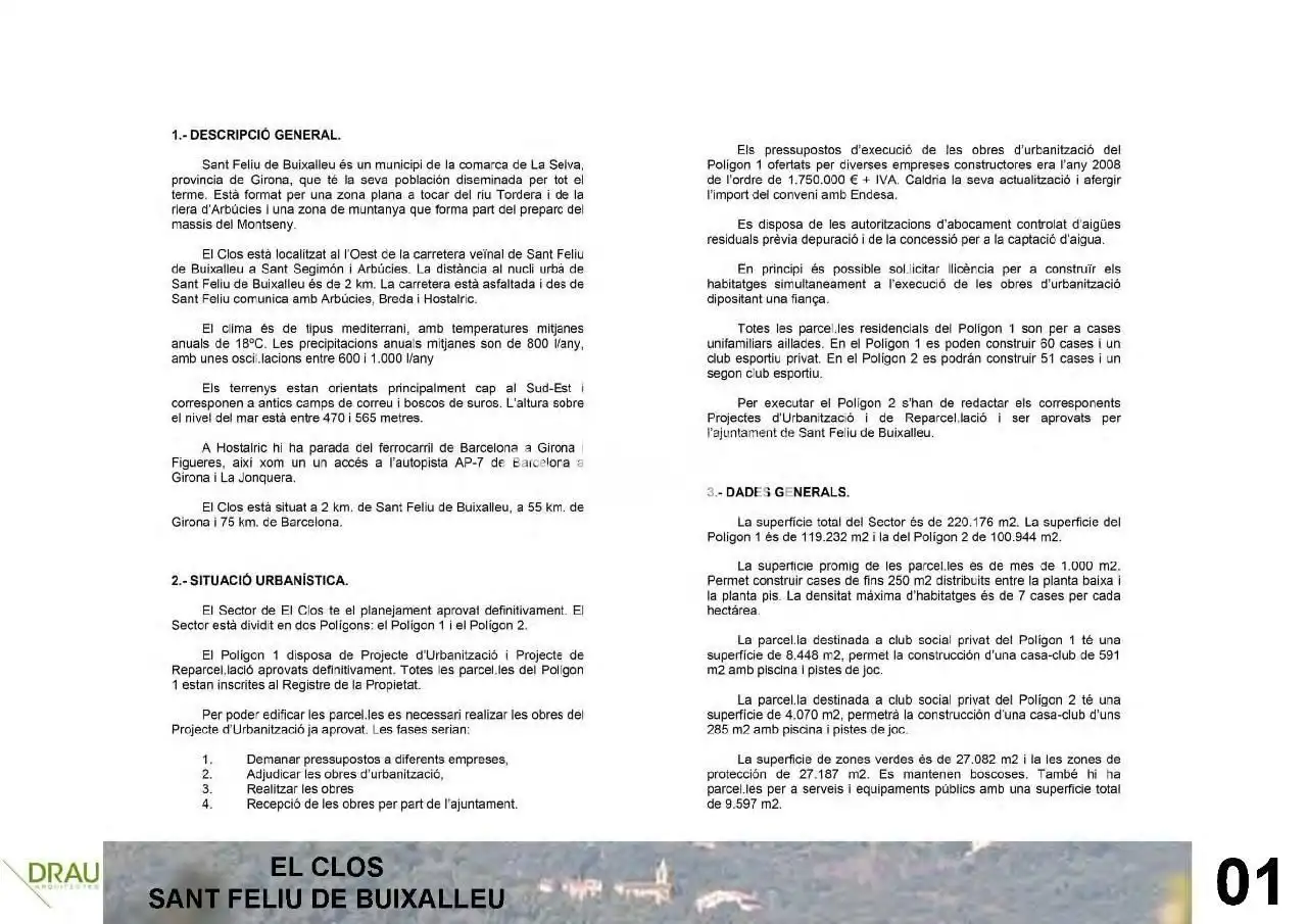 Terreno residencial en venta en Sant Feliu de Buixalleu, imagen 2
