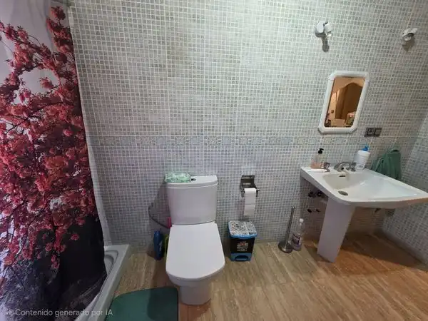 Baño de Finca rústica en venta en Pulpí con Aire acondicionado, Jardín privado y Parquet