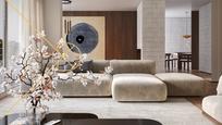 Living room of Flat for sale in  Barcelona Capital  with Air Conditioner, Heating and Private garden