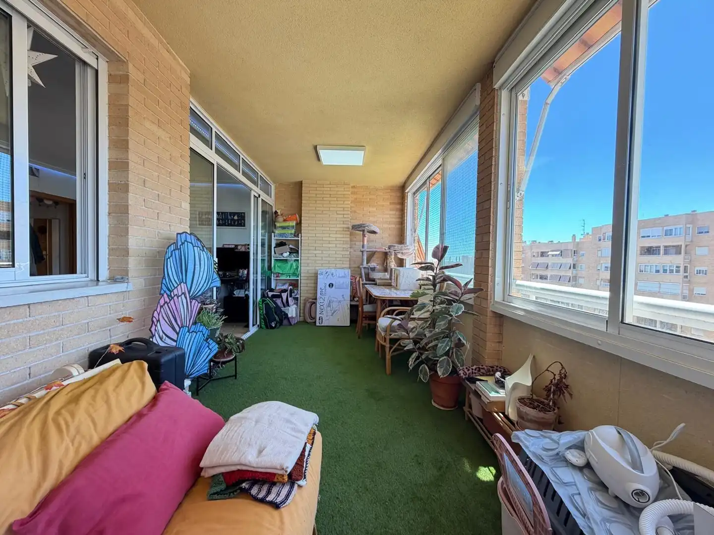 Terrassa de Pis en venda en Alicante / Alacant amb Aire condicionat i Piscina comunitària