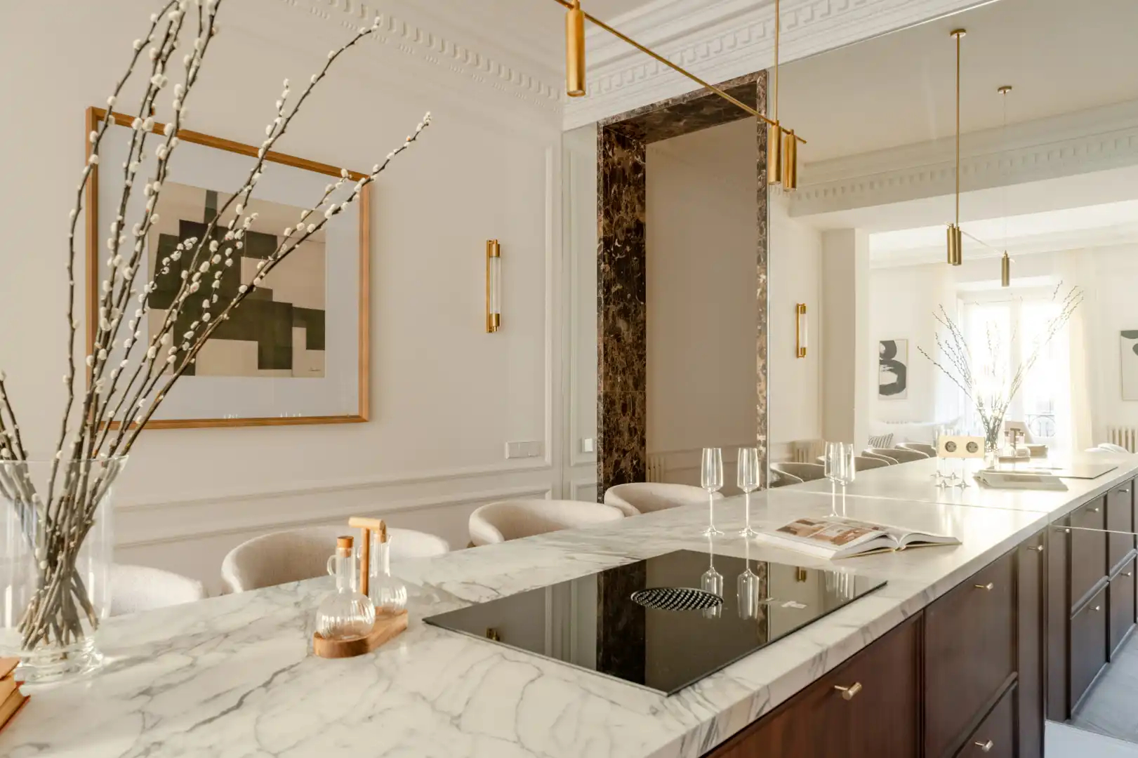 Dining room of Flat for sale in Madrid  with Air Conditioner, Heating and Parquet flooring