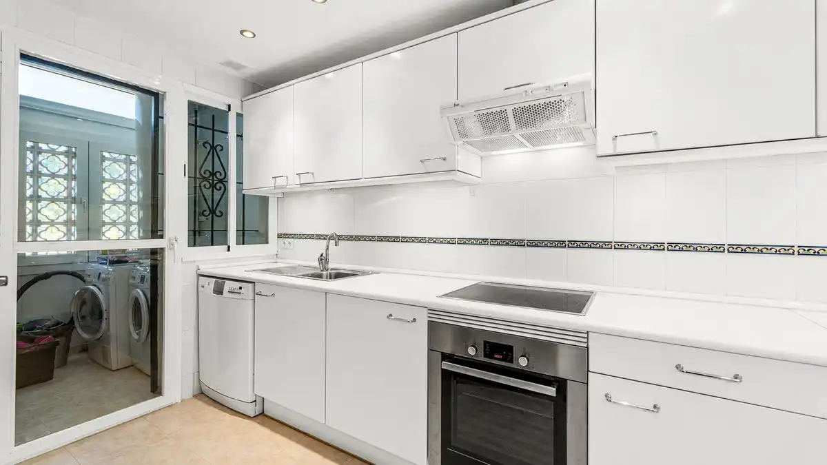 Kitchen of Duplexes for sale in Marbella  with Air Conditioner, Heating and Private garden