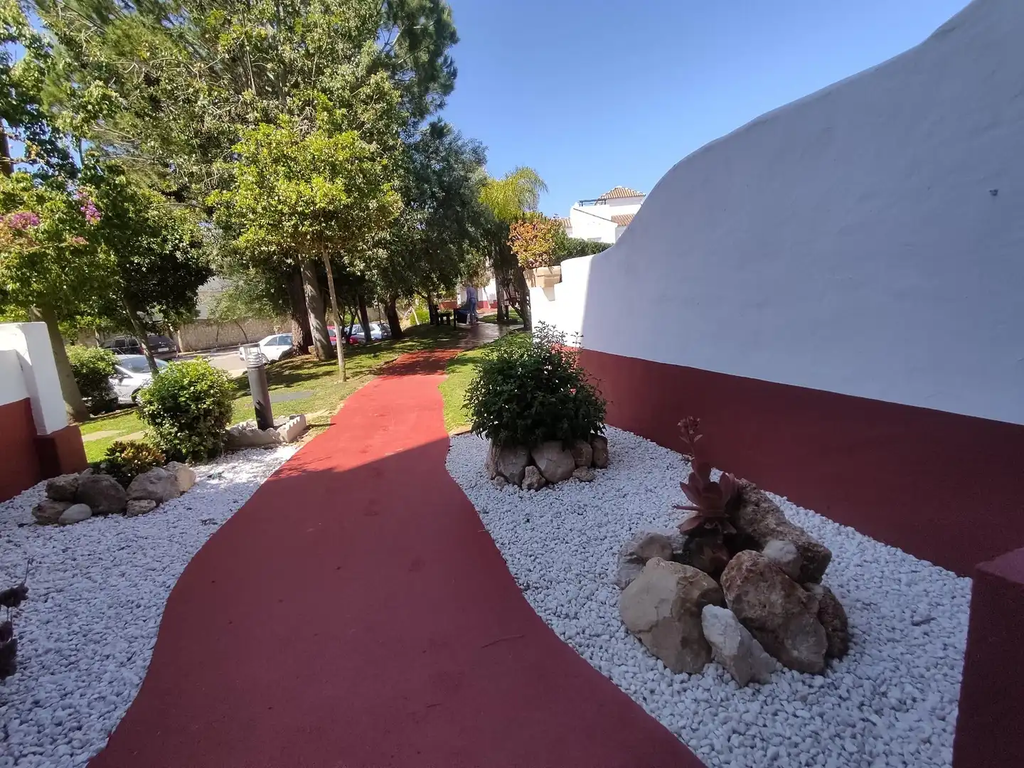 Garden of Apartments for sale in Rota  with Air Conditioner, Private garden and Terrace