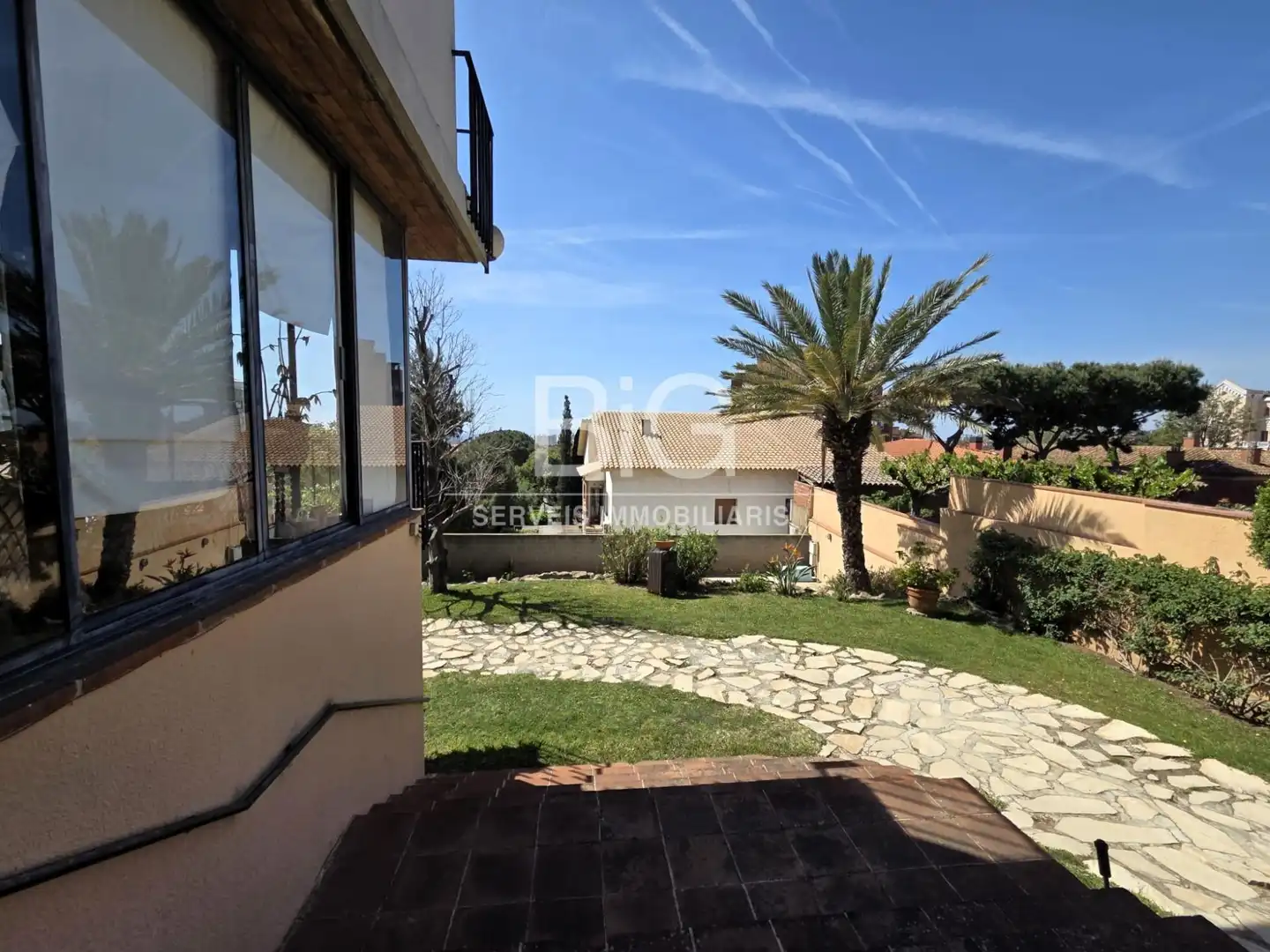 Jardí de Casa o xalet en venda en Mataró amb Calefacció, Jardí privat i Terrassa