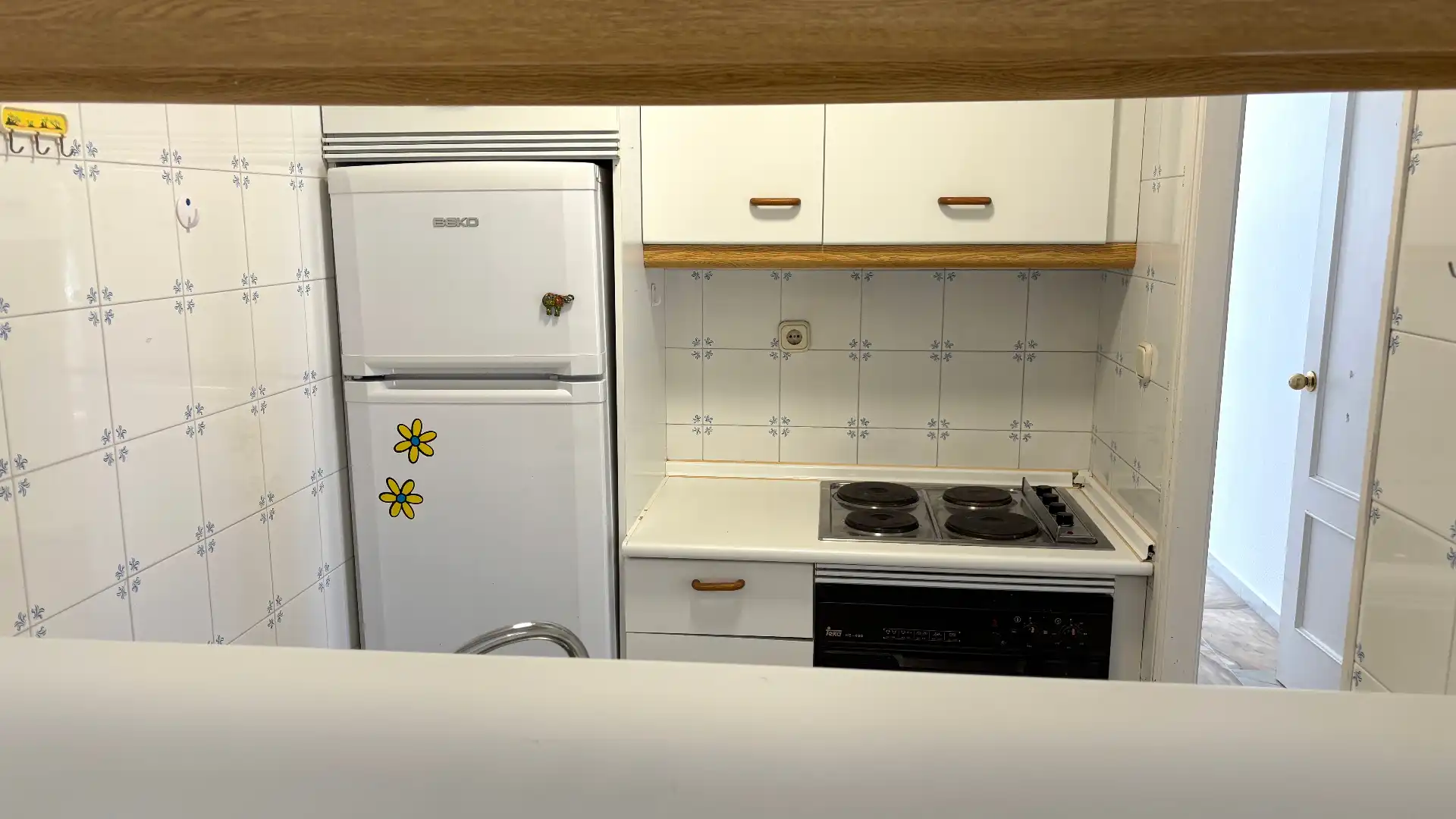 Cocina de Piso en venta en Benalmádena con Terraza, Horno y Lavadora