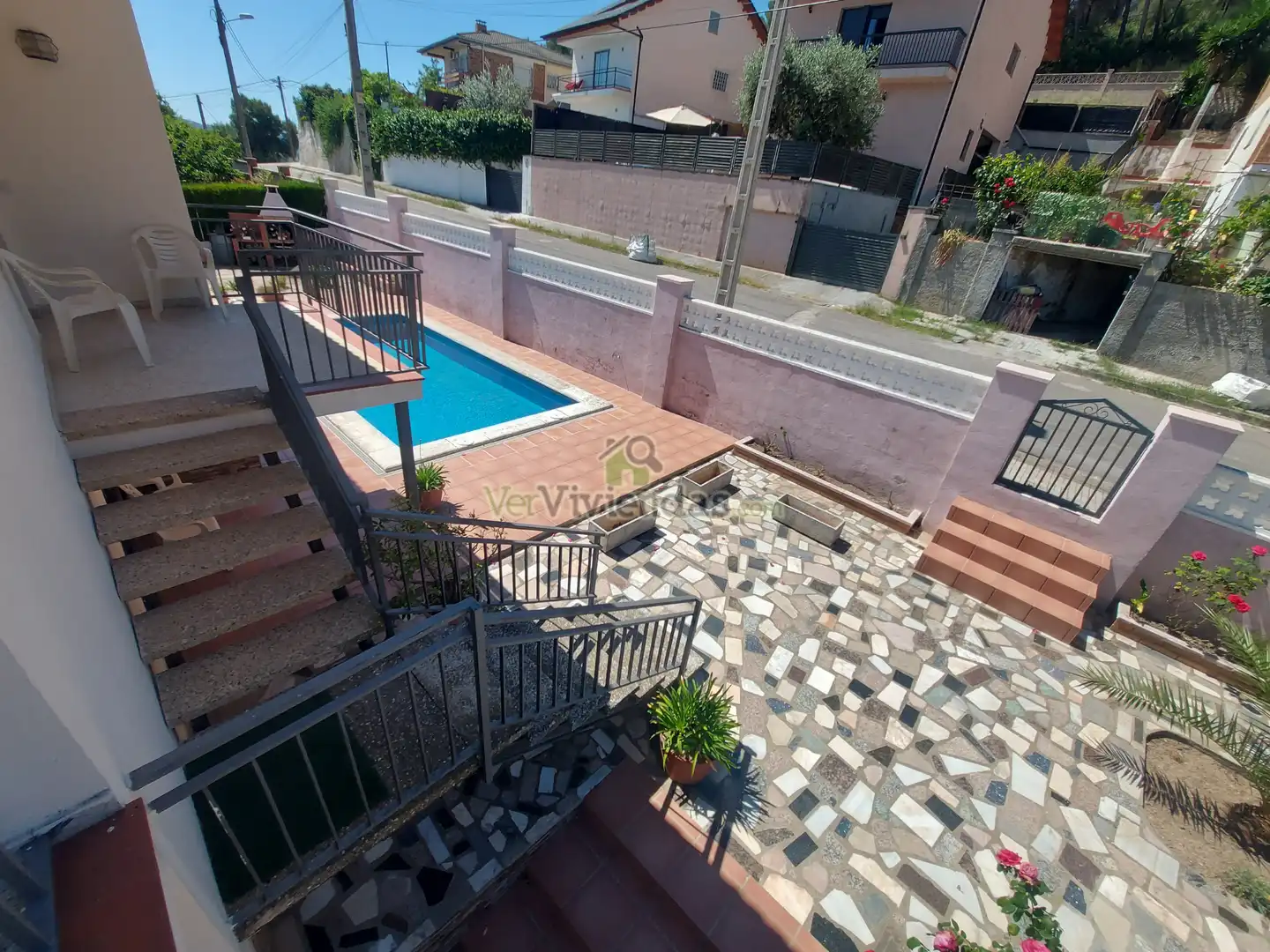 Piscina de Casa o xalet en venda en Piera amb Jardí privat, Terrassa i Piscina