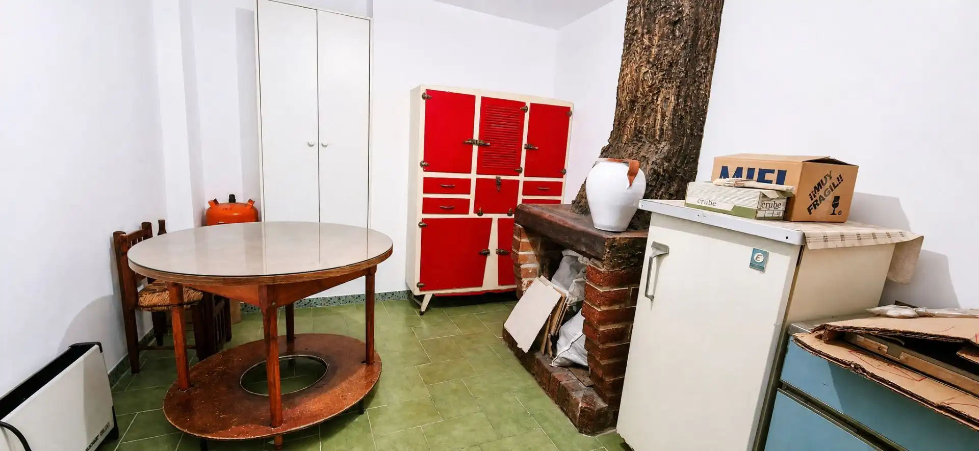 Kitchen of Houses for sale in Guijo de Santa Bárbara  with Terrace and Furnished