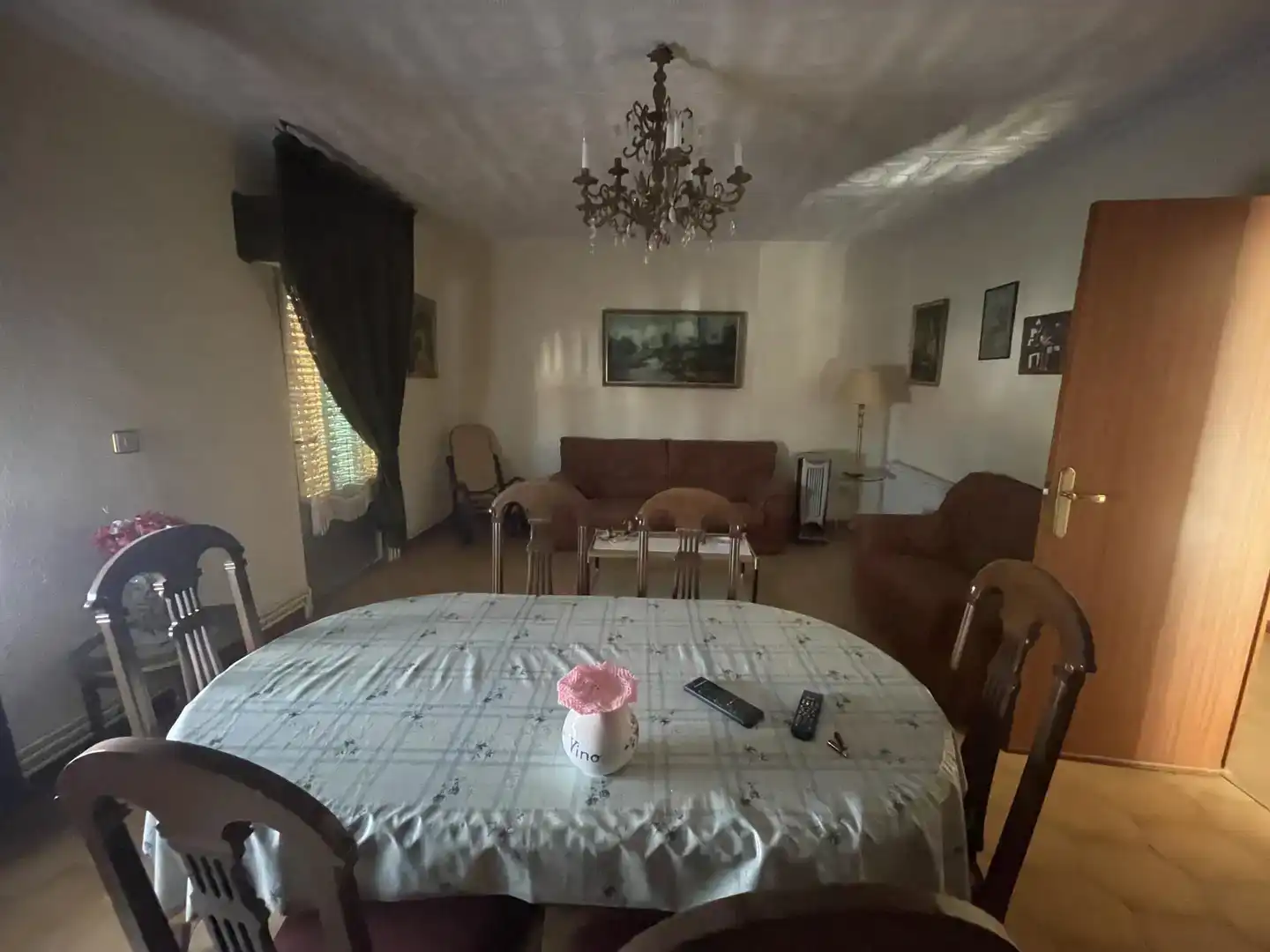 Menjador de Casa adosada en venda en Viso del Marqués amb Traster, Moblat i Balcó
