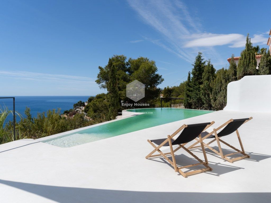 Terraza de Casa o chalet en venta en Jávea / Xàbia con Aire acondicionado, Jardín privado y Terraza