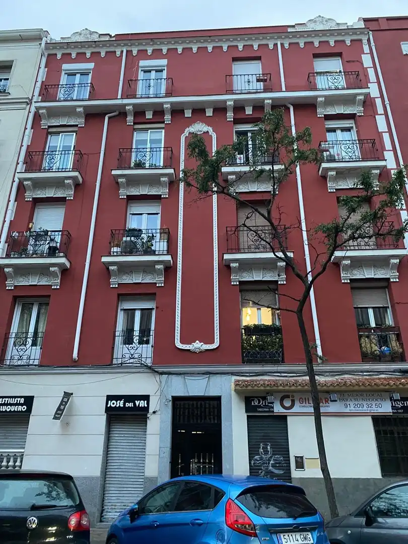 Vista exterior de Piso de alquiler en Madrid con Amueblado