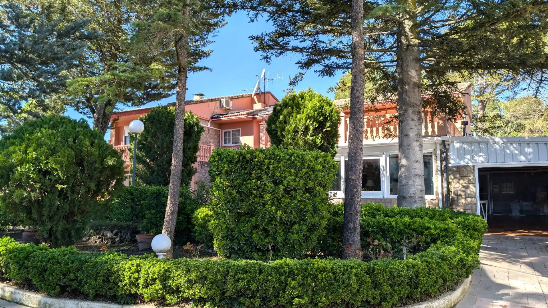 Jardín de Casa o chalet en venta en Alcoy / Alcoi con Aire acondicionado, Jardín privado y Parquet