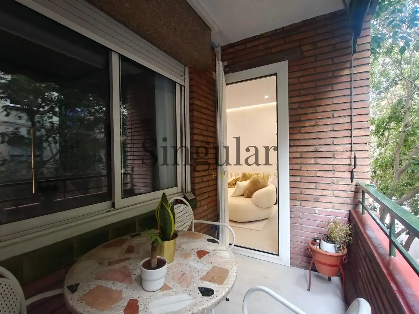 Terraza de Piso en venta en Barcelona con Aire acondicionado, Calefacción y Amueblado