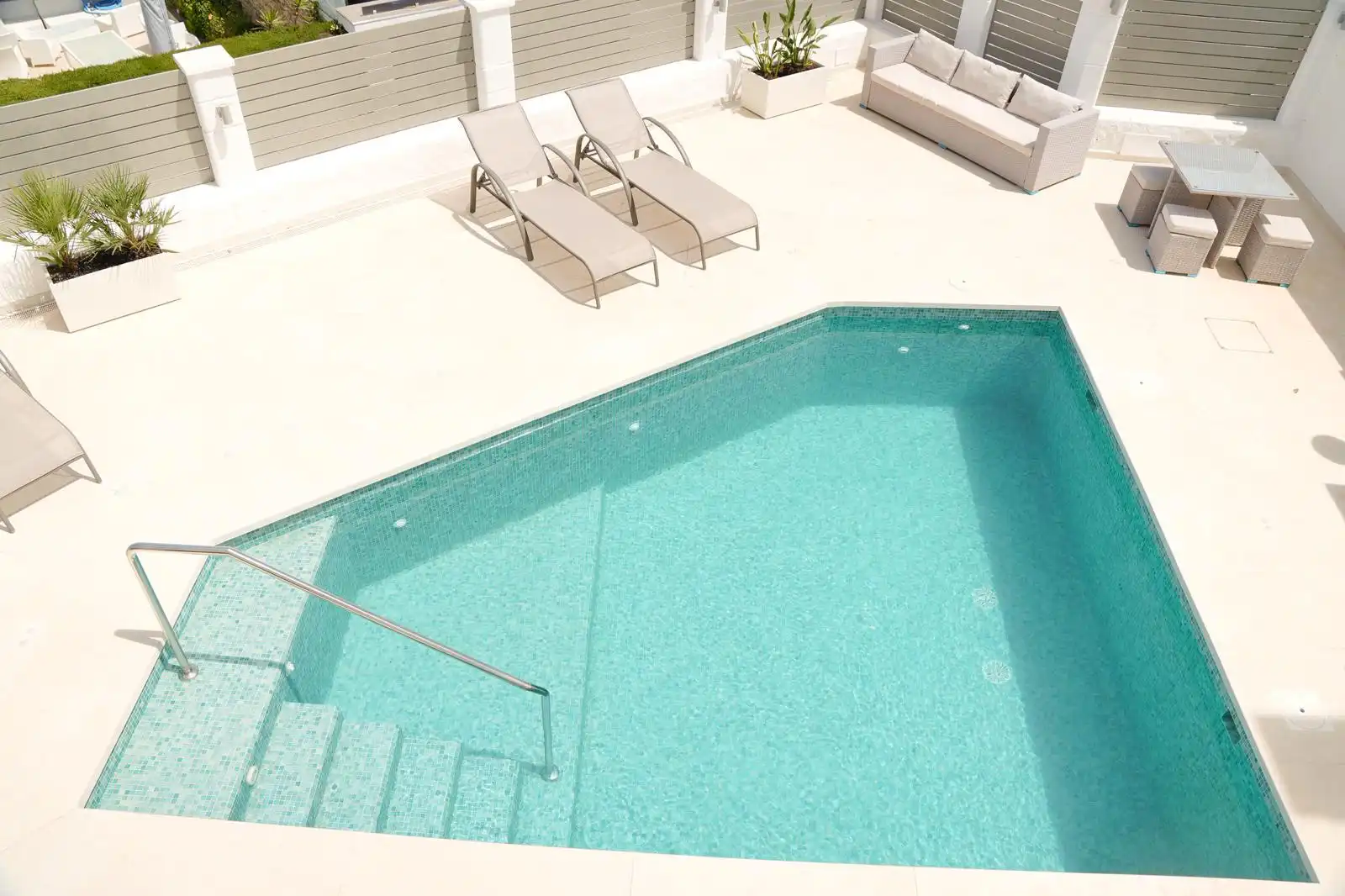 Piscina de Casa o xalet de lloguer en Marbella amb Jardí privat, Terrassa i Piscina