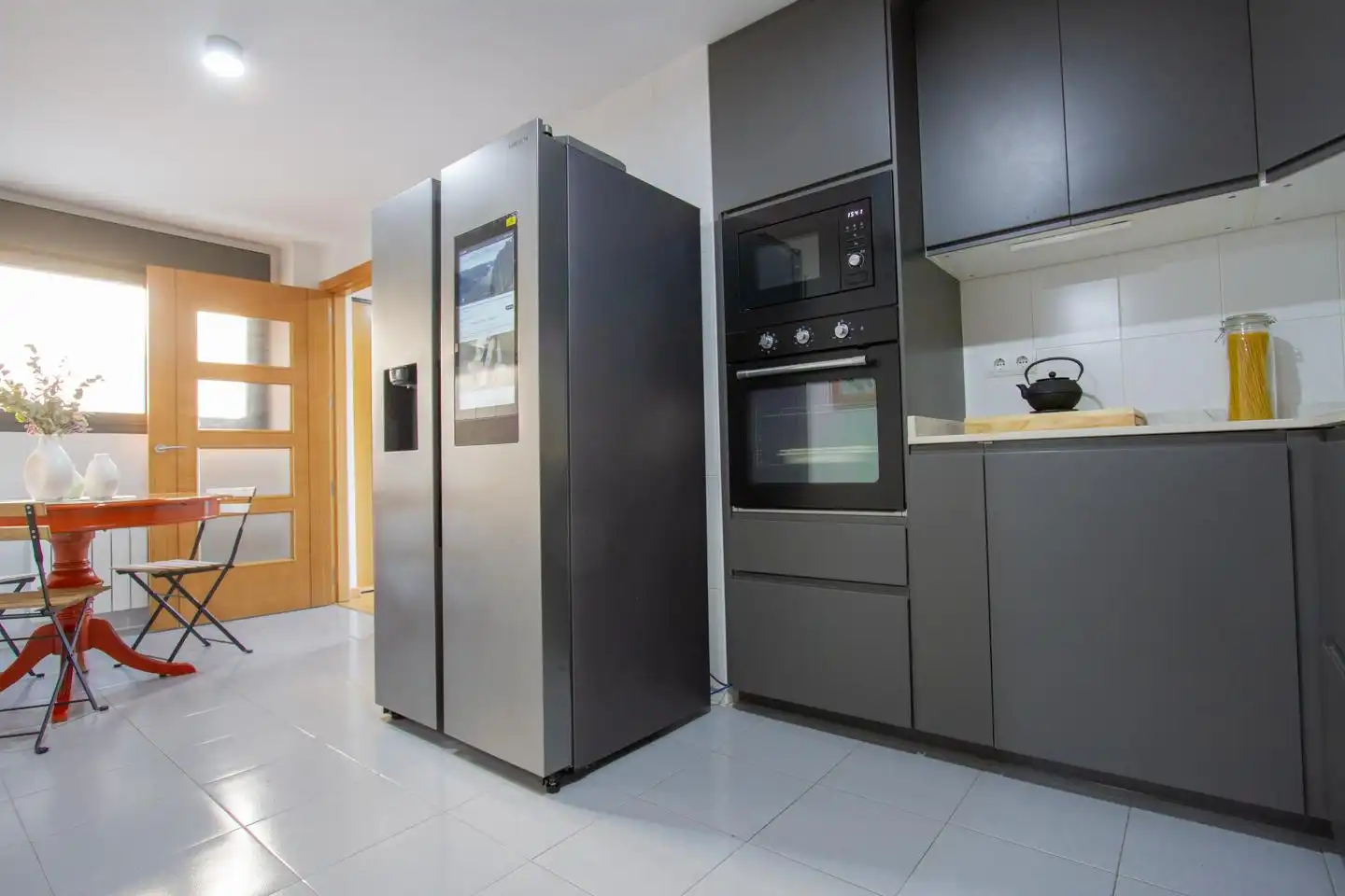 Cocina de Casa o chalet en venta en Aoiz / Agoitz con Jardín privado, Terraza y Amueblado