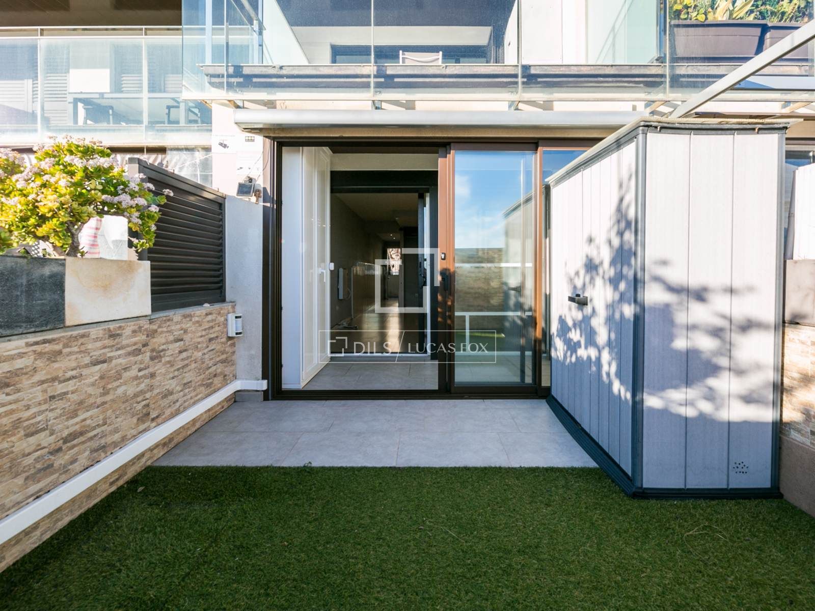 Terrace of Flat for sale in Castelldefels  with Air Conditioner, Heating and Private garden