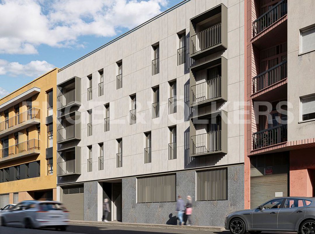 Exterior view of Attic for sale in Mataró  with Air Conditioner, Heating and Parquet flooring