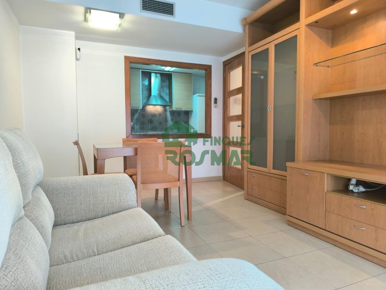 Living room of Flat for sale in Lloret de Mar  with Air Conditioner, Terrace and Furnished