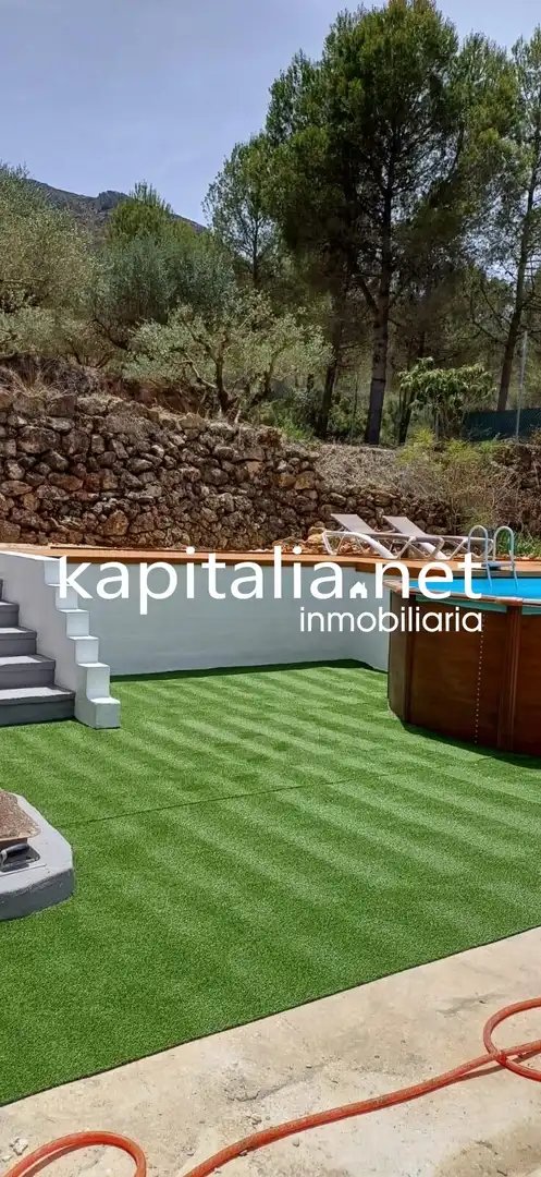 Terrassa de Casa o xalet en venda en Albaida amb Aire condicionat, Calefacció i Traster