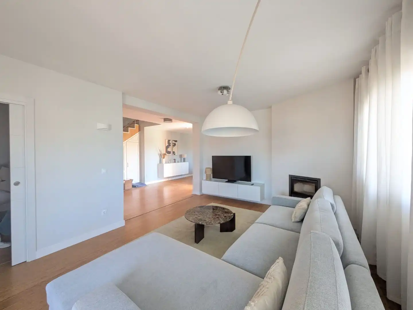 Sala de estar de Casa o chalet de alquiler en Málaga con Aire acondicionado, Jardín privado y Terraza
