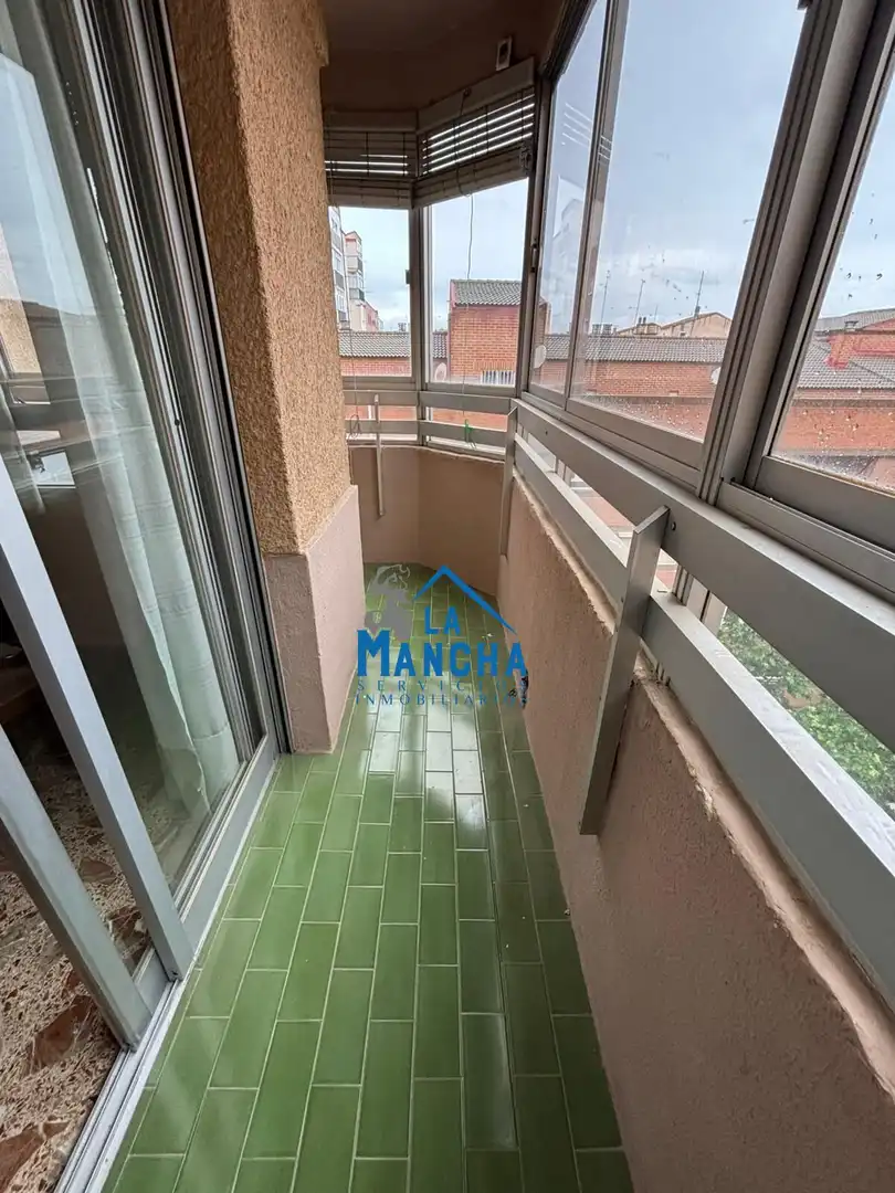 Balcony of Flat for sale in Albacete  with Air Conditioner, Heating and Private garden