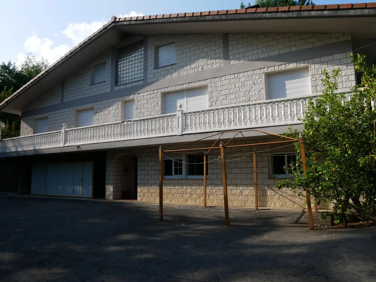 Vista exterior de Casa o chalet en venta en Arrankudiaga / Zollo con Calefacción, Jardín privado y Terraza