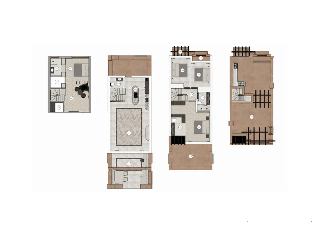 Casa a schiera con terrazza in vendita a Milla de Oro, imagen 23