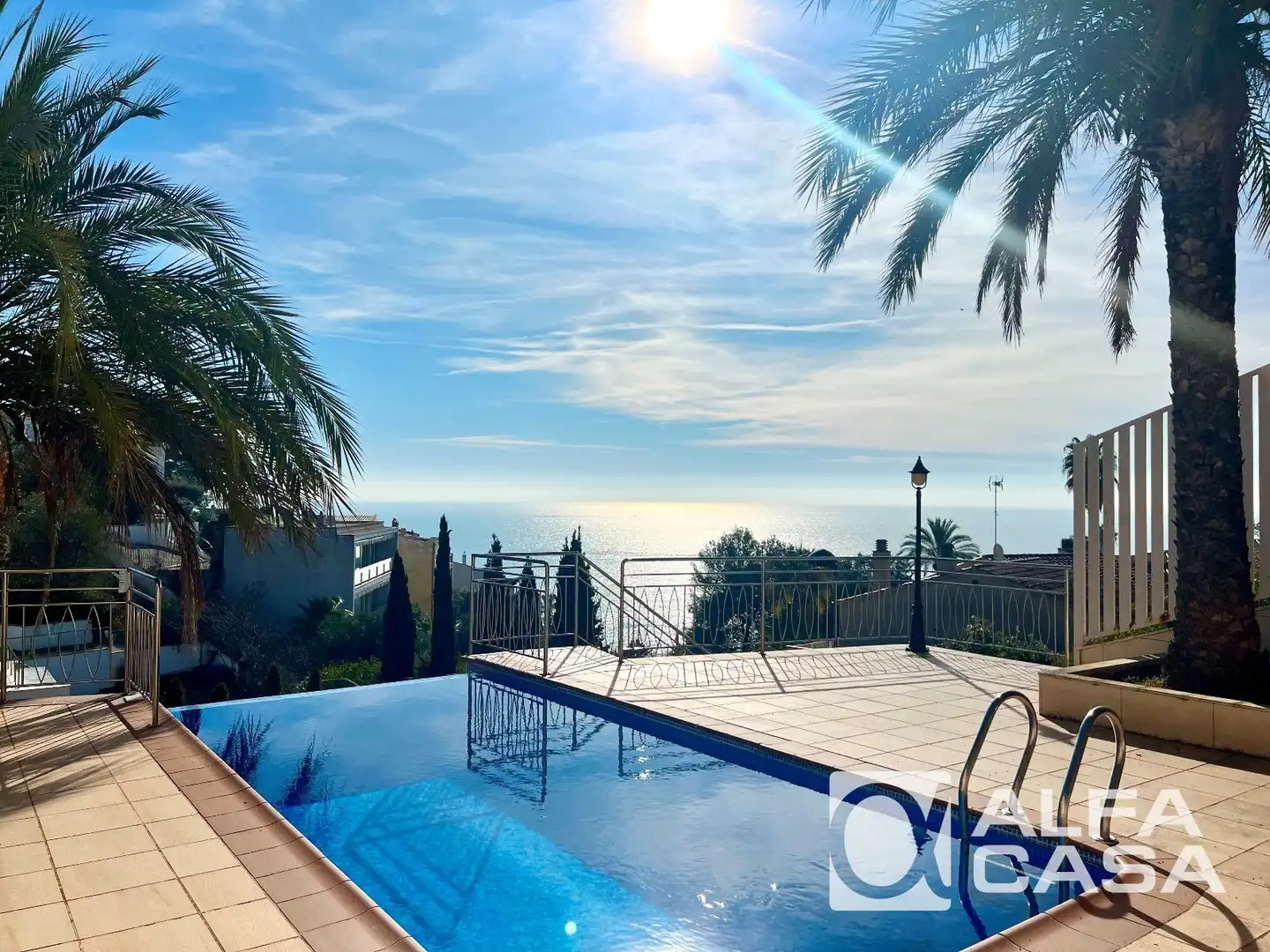 Vista exterior de Casa o xalet en venda en Lloret de Mar amb Aire condicionat, Calefacció i Terrassa