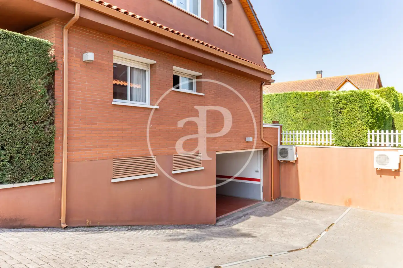 Parking of Houses for sale in Sant Cugat del Vallès  with Air Conditioner, Heating and Private garden