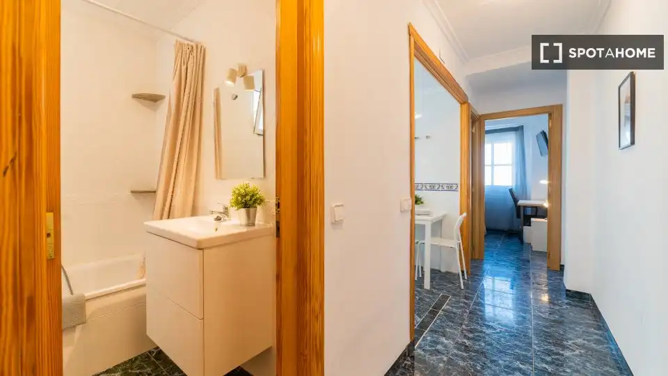 Habitación de Piso para compartir en Massamagrell con Aire acondicionado, Calefacción y Amueblado