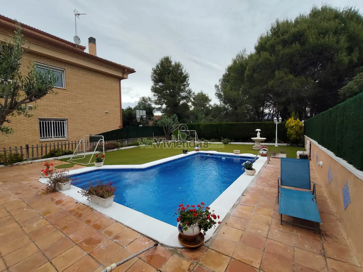 Piscina de Casa o xalet en venda en Masquefa amb Calefacció, Jardí privat i Terrassa
